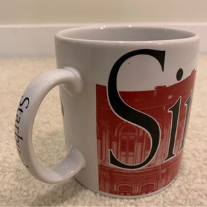 Starbucks Singapore City Collectors Series Coffee Mug Cup 20 Fl Oz Vintage 2000